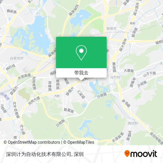 深圳计为自动化技术有限公司地图