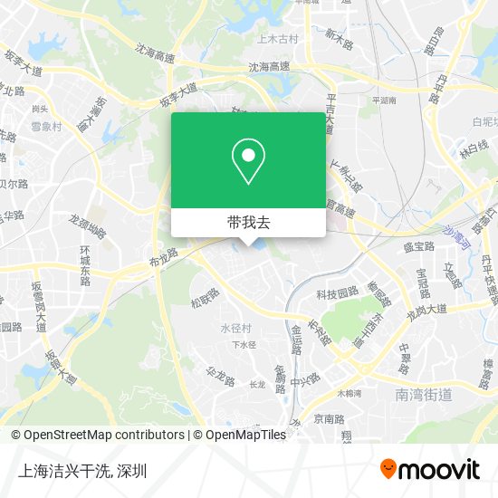 上海洁兴干洗地图