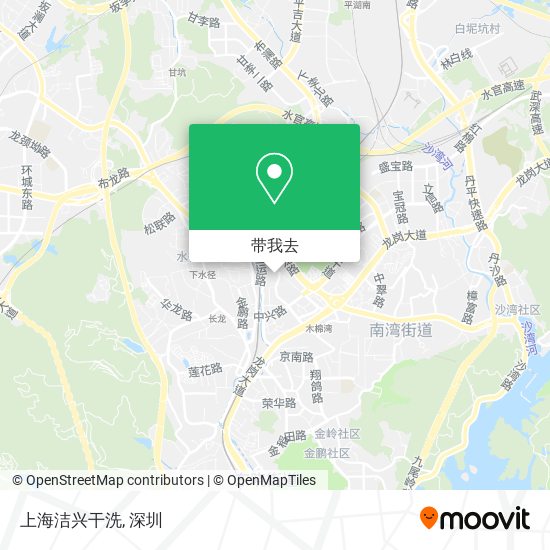 上海洁兴干洗地图