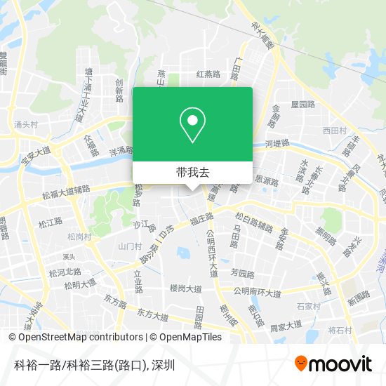 科裕一路/科裕三路(路口)地图