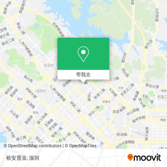 裕安置业地图