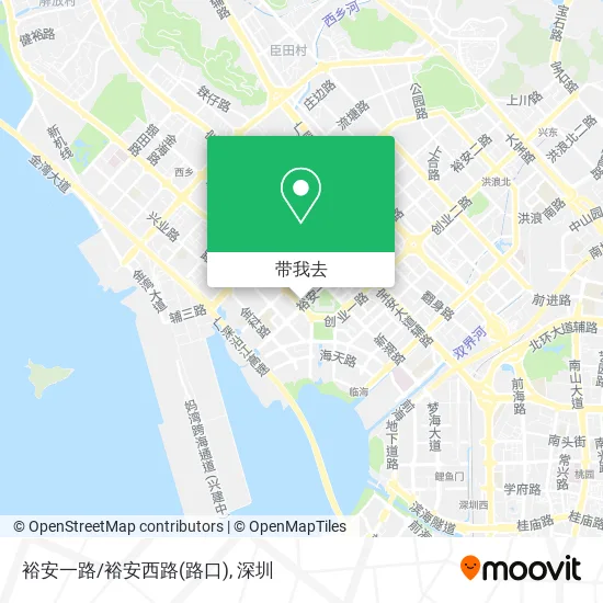裕安一路/裕安西路(路口)地图