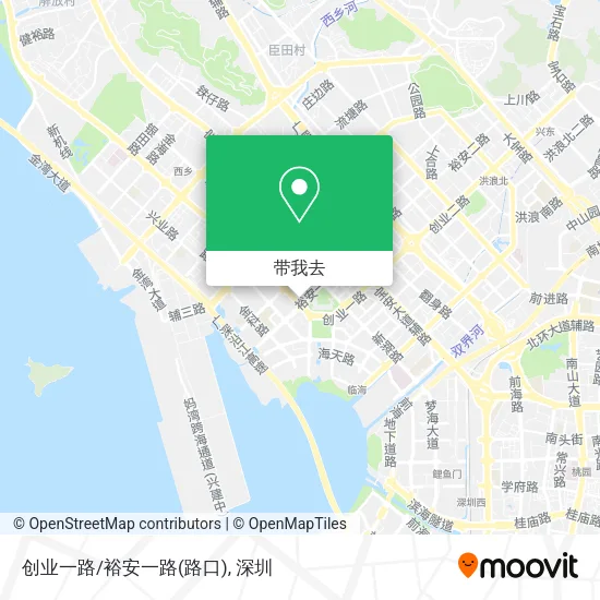 创业一路/裕安一路(路口)地图