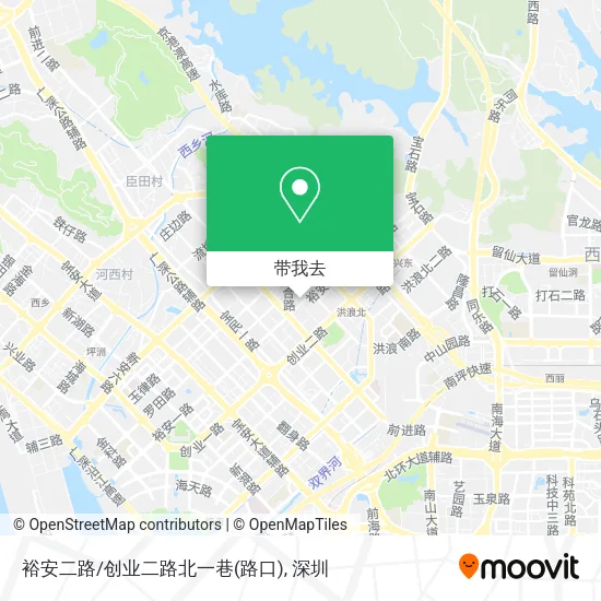 裕安二路/创业二路北一巷(路口)地图
