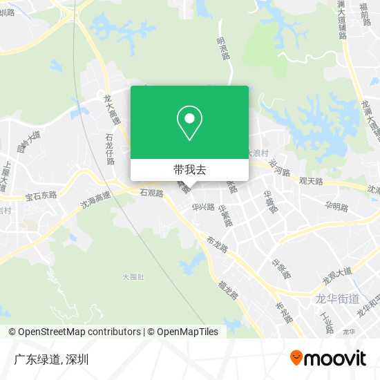 广东绿道地图