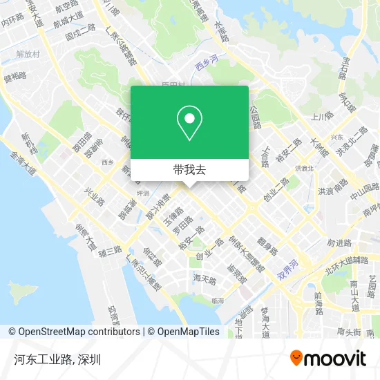 河东工业路地图