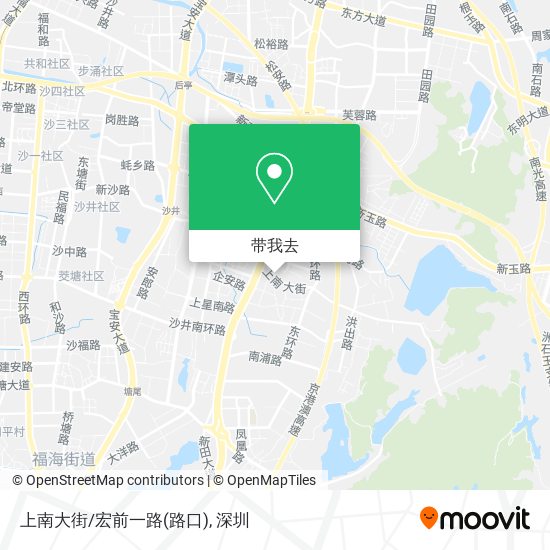 上南大街/宏前一路(路口)地图