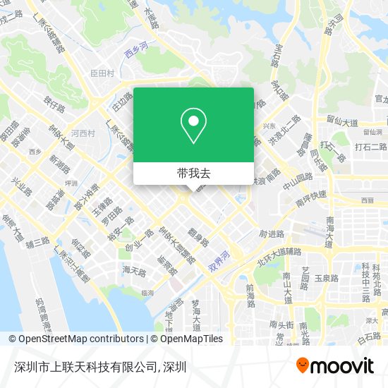 深圳市上联天科技有限公司地图