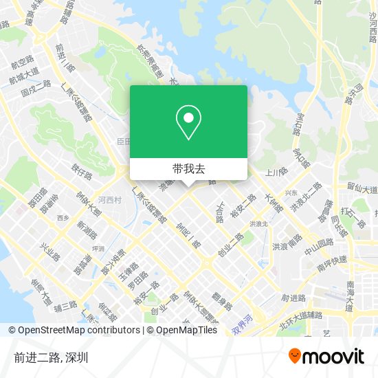 前进二路地图