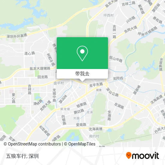 五狼车行地图