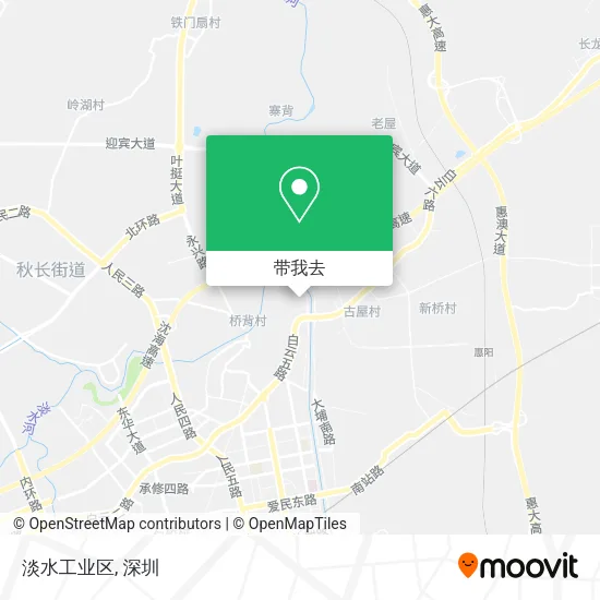 淡水工业区地图