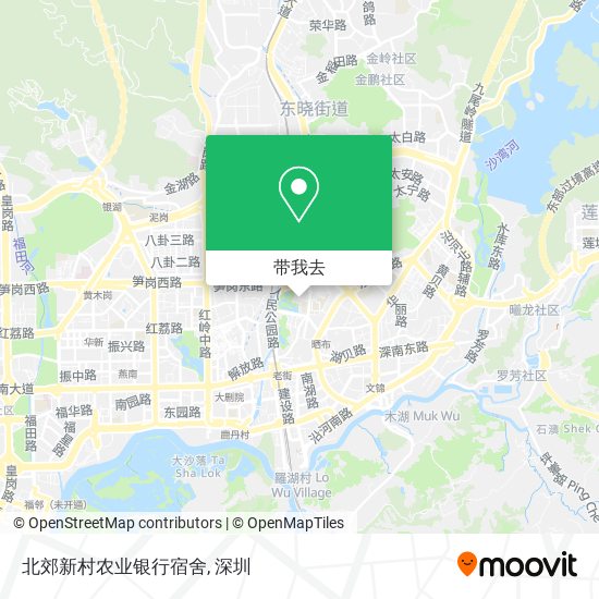 北郊新村农业银行宿舍地图