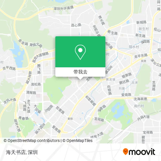 海天书店地图