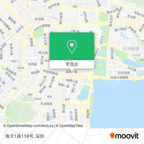 海天1路118号地图