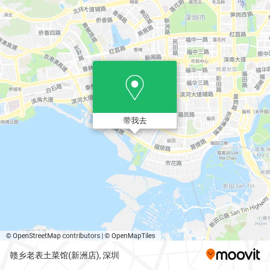 赣乡老表土菜馆(新洲店)地图