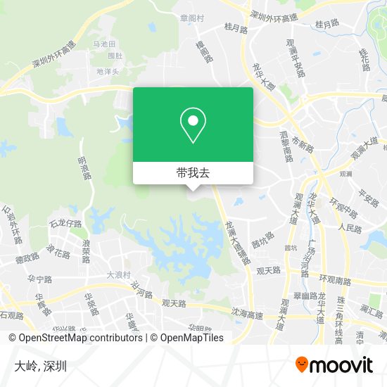 大岭地图