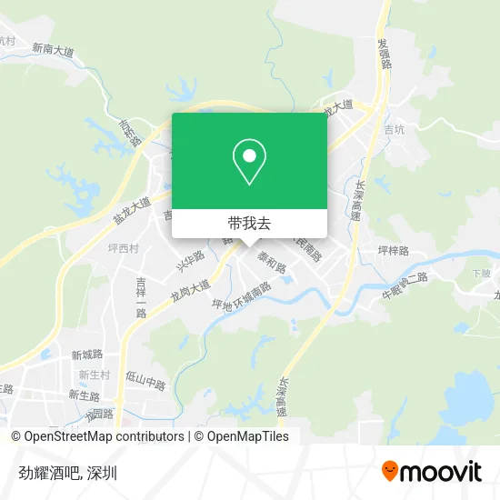 劲耀酒吧地图