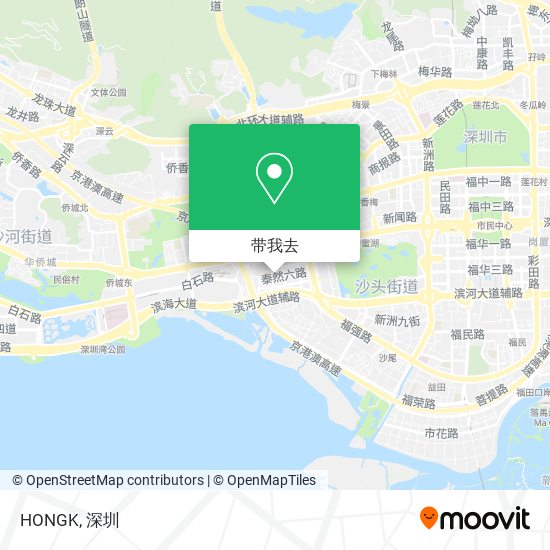 HONGK地图