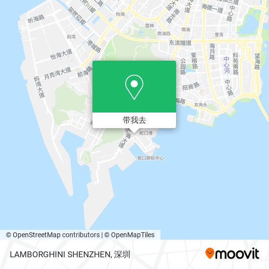 LAMBORGHINI SHENZHEN地图