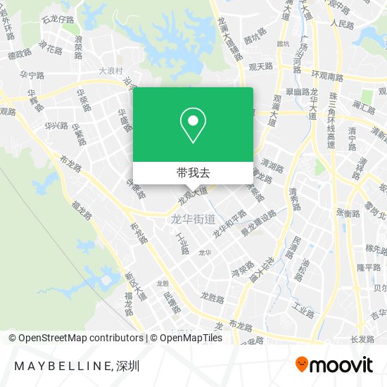 M A Y B E L L I N E地图