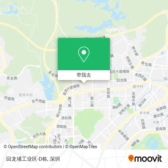 回龙埔工业区-D栋地图