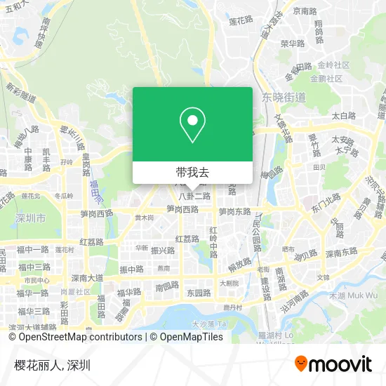 樱花丽人地图
