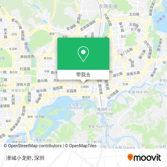 潜城小龙虾地图