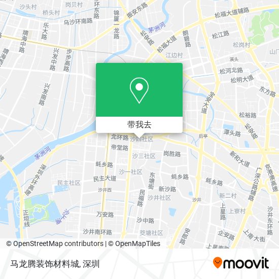马龙腾装饰材料城地图