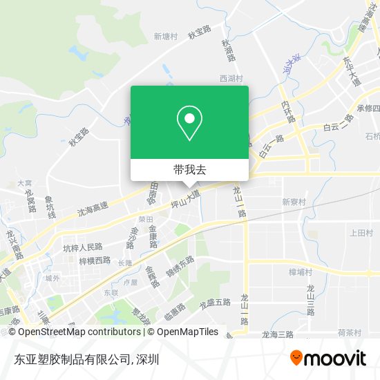 东亚塑胶制品有限公司地图
