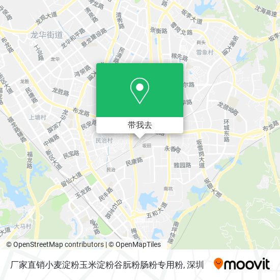 厂家直销小麦淀粉玉米淀粉谷朊粉肠粉专用粉地图