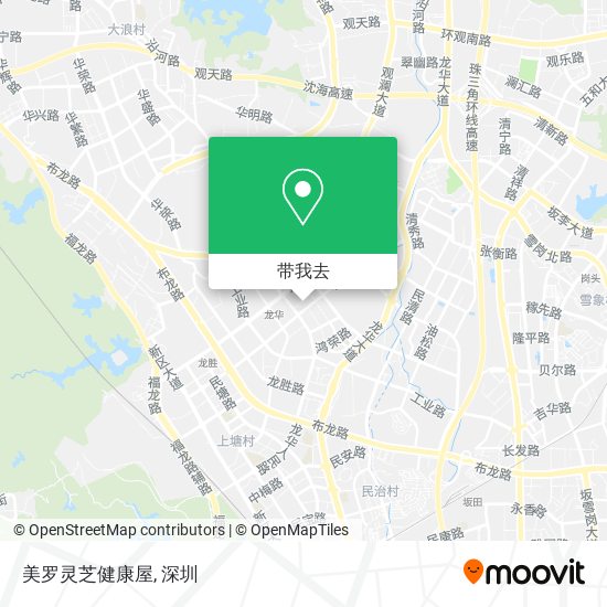 美罗灵芝健康屋地图