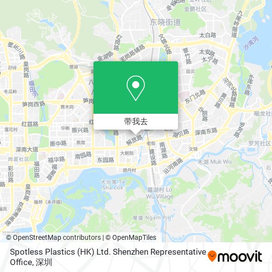 Spotless Plastics (HK) Ltd. Shenzhen Representative Office地图