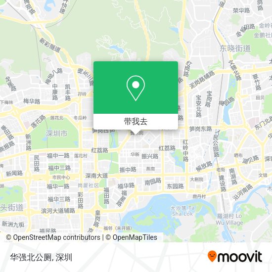 华强北公厕地图
