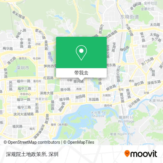 深规院土地政策所地图