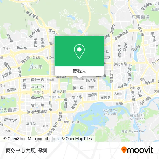 商务中心大厦地图