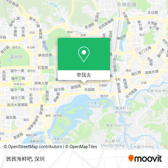 茜茜海鲜吧地图