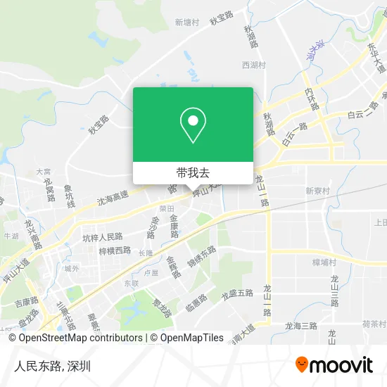 人民东路地图