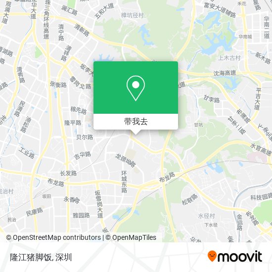 隆江猪脚饭地图