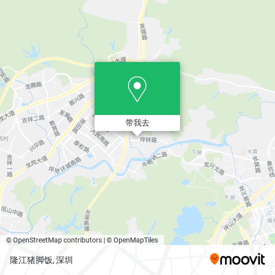 隆江猪脚饭地图