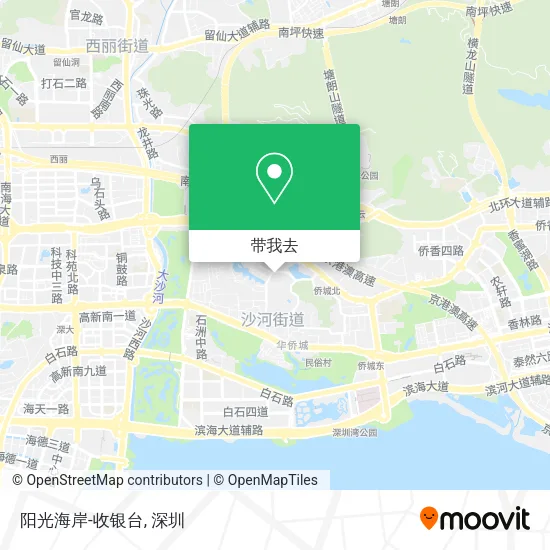 阳光海岸-收银台地图
