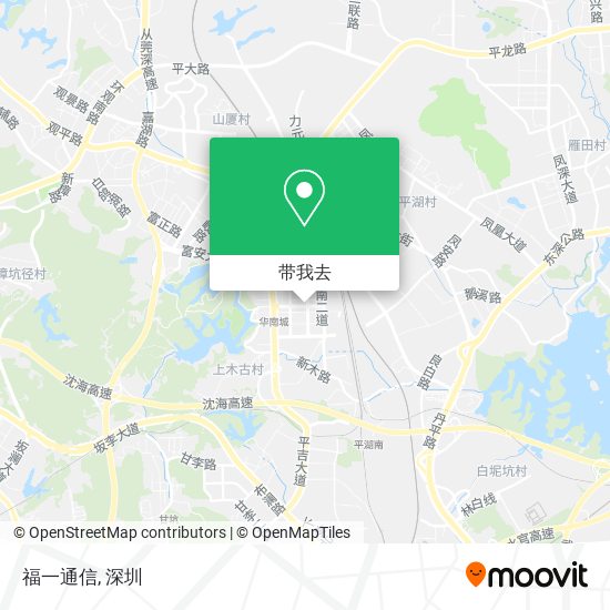 福一通信地图