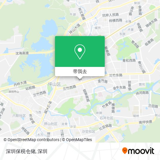 深圳保税仓储地图