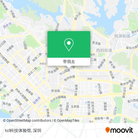 tcl科技体验馆地图