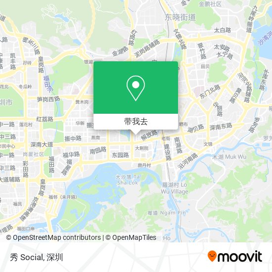 秀 Social地图
