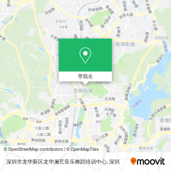 深圳市龙华新区龙华澜艺音乐舞蹈培训中心地图