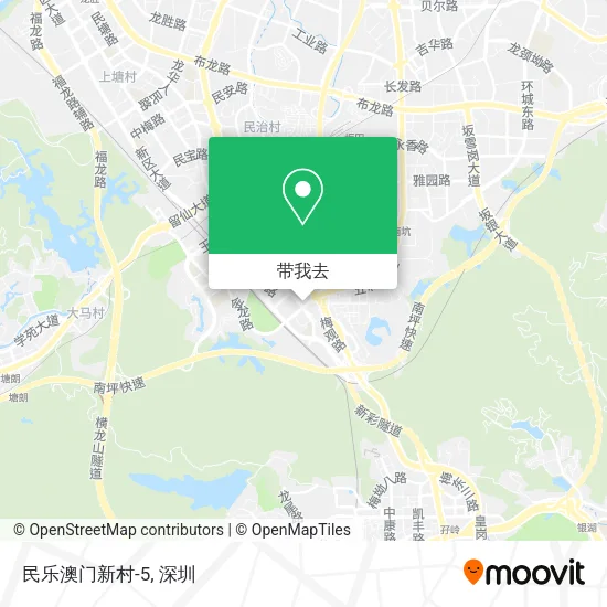 民乐澳门新村-5地图
