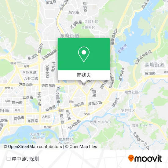 口岸中旅地图