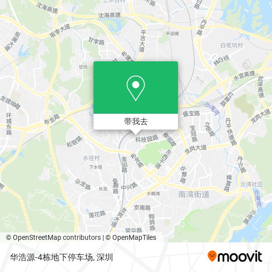 华浩源-4栋地下停车场地图