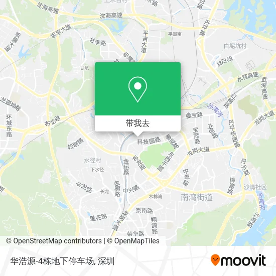 华浩源-4栋地下停车场地图