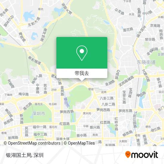 银湖国土局地图